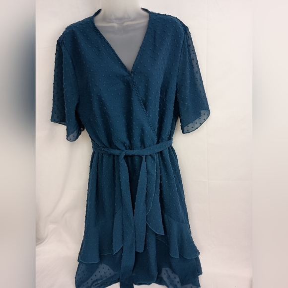 2/$30 Elegant BTFBM Polka Dot Dress(#1,262) - Picture 1 of 11